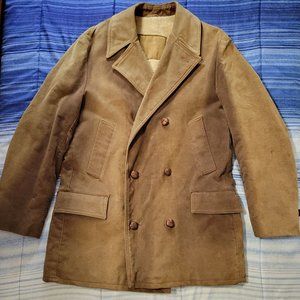 Europe Craft Men's Coat Genuine Saliksued Tailored in Belgium